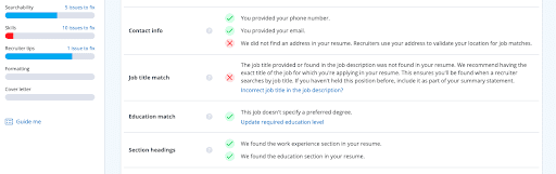Step 3: Jobscan more results